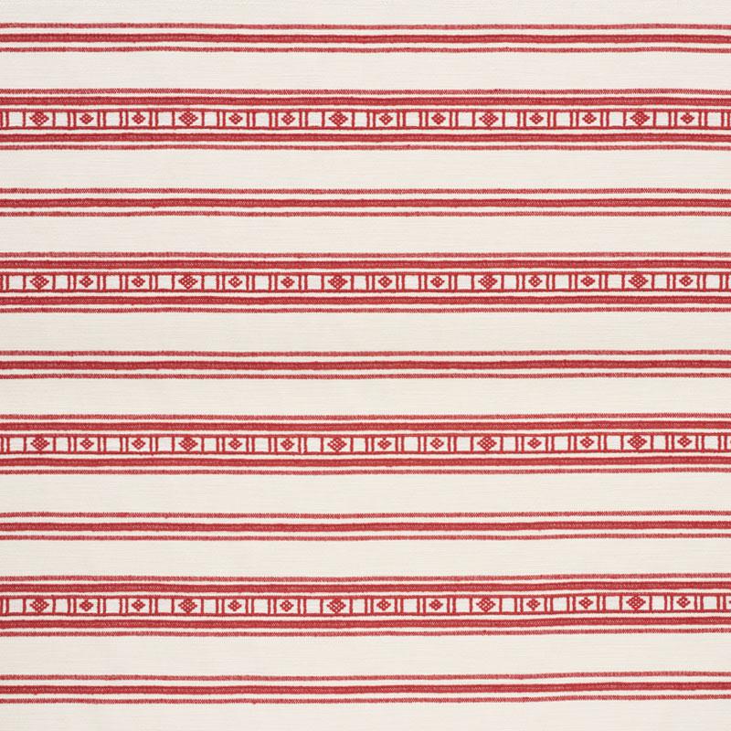 Schumacher Buena Vista Red Fabric