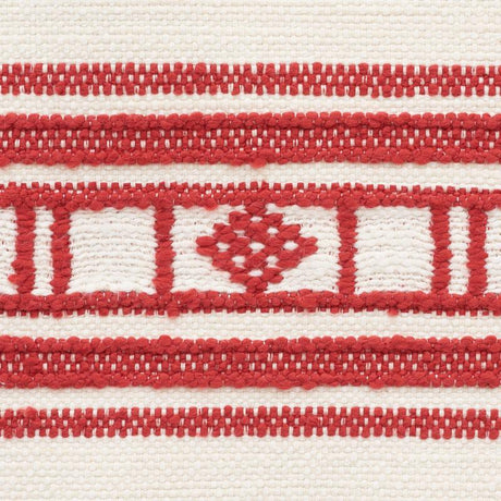 Schumacher Buena Vista Red Fabric