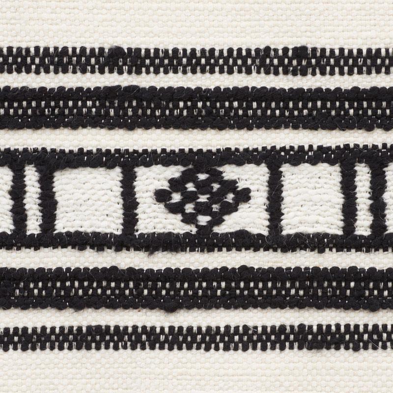 Schumacher Buena Vista Black Fabric