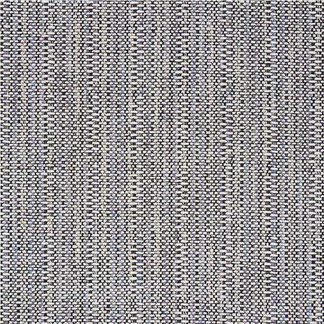 Schumacher Piedmont Chenille Black & Neutral Fabric