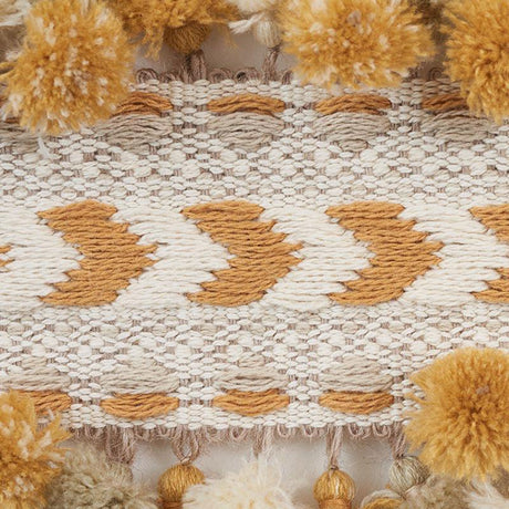 Schumacher Ochre Maracana Pom Tape