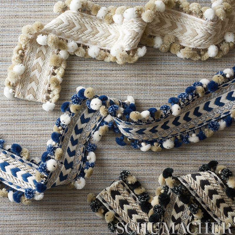 Schumacher Navy Maracana Pom Tape