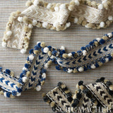 Schumacher Navy Maracana Pom Tape