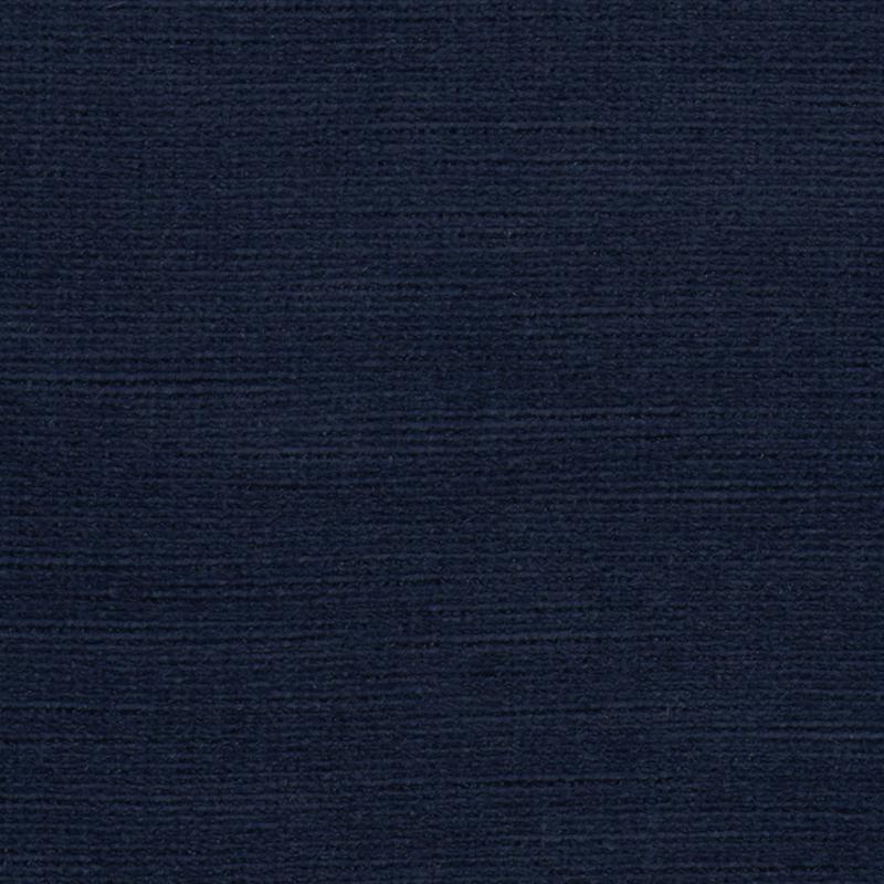 Schumacher Antique Linen Velvet Ii Midnight Fabric