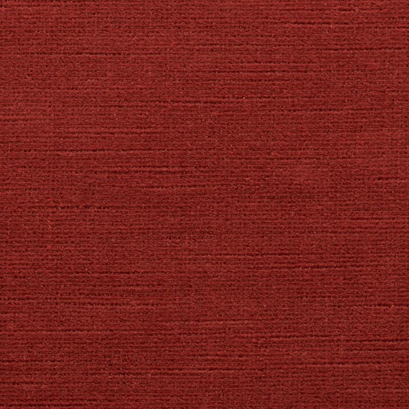 Schumacher Antique Linen Velvet Ii Russet Fabric