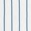 Schumacher Stripe Appliqu Sheer Blue Fabric