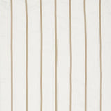 Schumacher Stripe Appliqu Sheer Tan Fabric