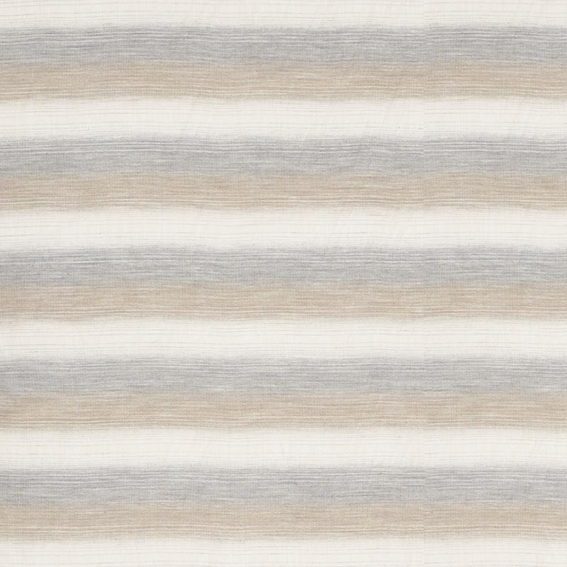 Schumacher Horizon Casement Dune & Grey Fabric