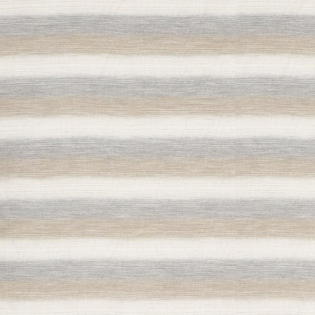 Schumacher Horizon Casement Dune & Grey Fabric