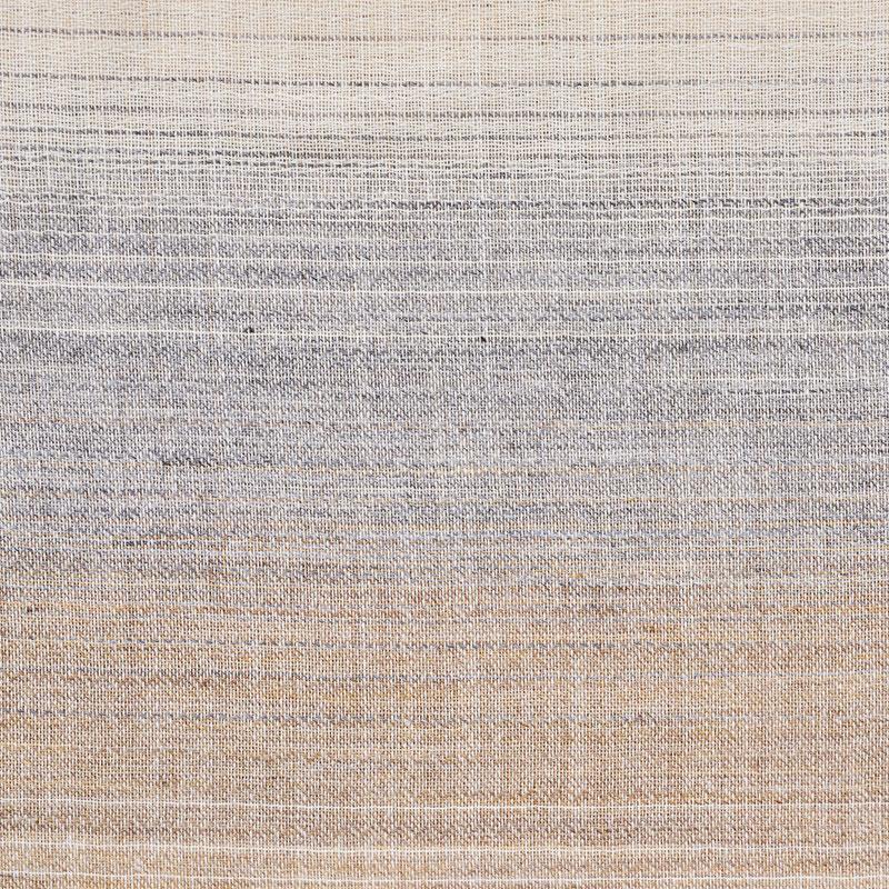 Schumacher Horizon Casement Dune & Grey Fabric