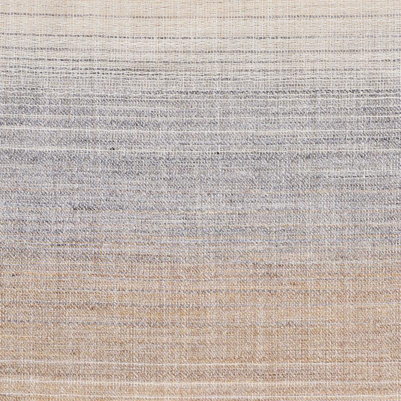 Schumacher Horizon Casement Dune & Grey Fabric
