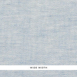 Schumacher Sebastian Double Face Casement Sky Fabric