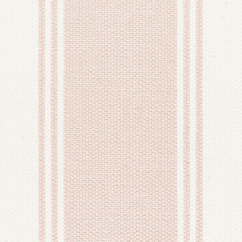 Schumacher Rafe Stripe Quiet Pink Fabric
