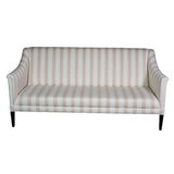 Schumacher Rafe Stripe Quiet Pink Fabric