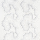 Schumacher Topo Beaded Sheer Slate Fabric