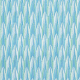 Schumacher Verdant Indoor/Outdoor Aqua & Leaf Fabric
