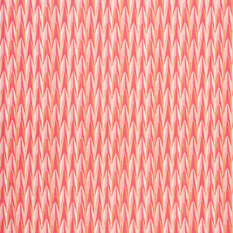 Schumacher Verdant Indoor/Outdoor Pink & Orange Fabric