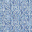 Schumacher Diamond Strie Indoor/Outdoor Blue Fabric
