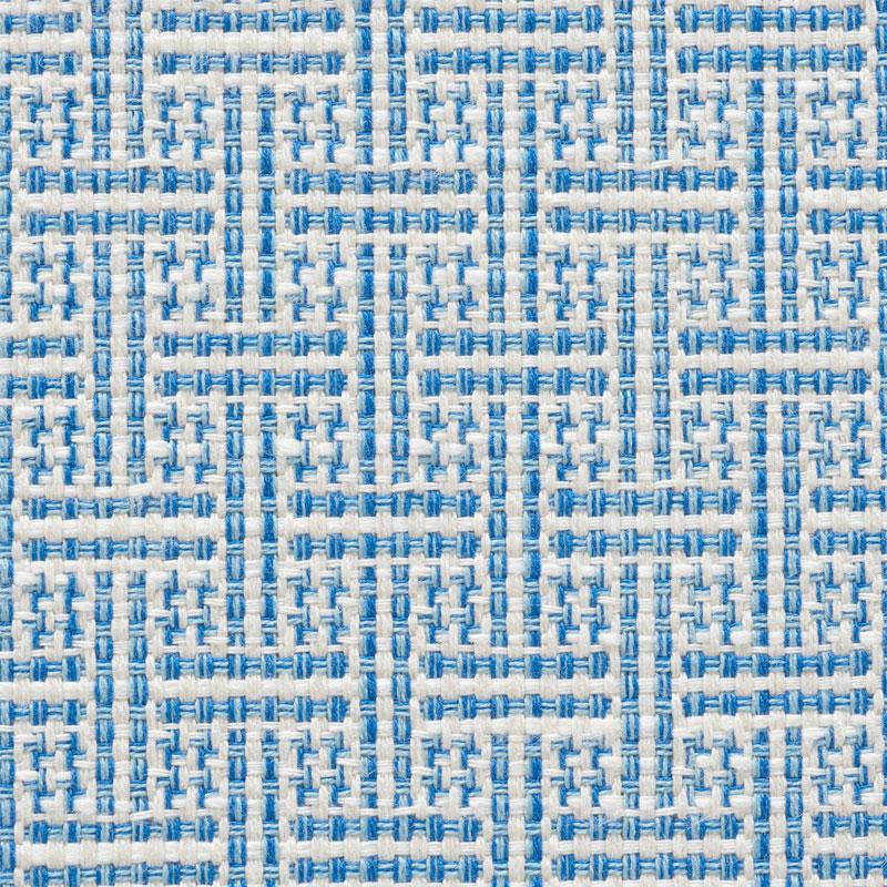 Schumacher Brickell Indoor/Outdoor Blue Fabric