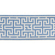 Schumacher Blue Maze Tape Indoor/Outdoor