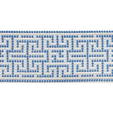 Schumacher Blue Maze Tape Indoor/Outdoor