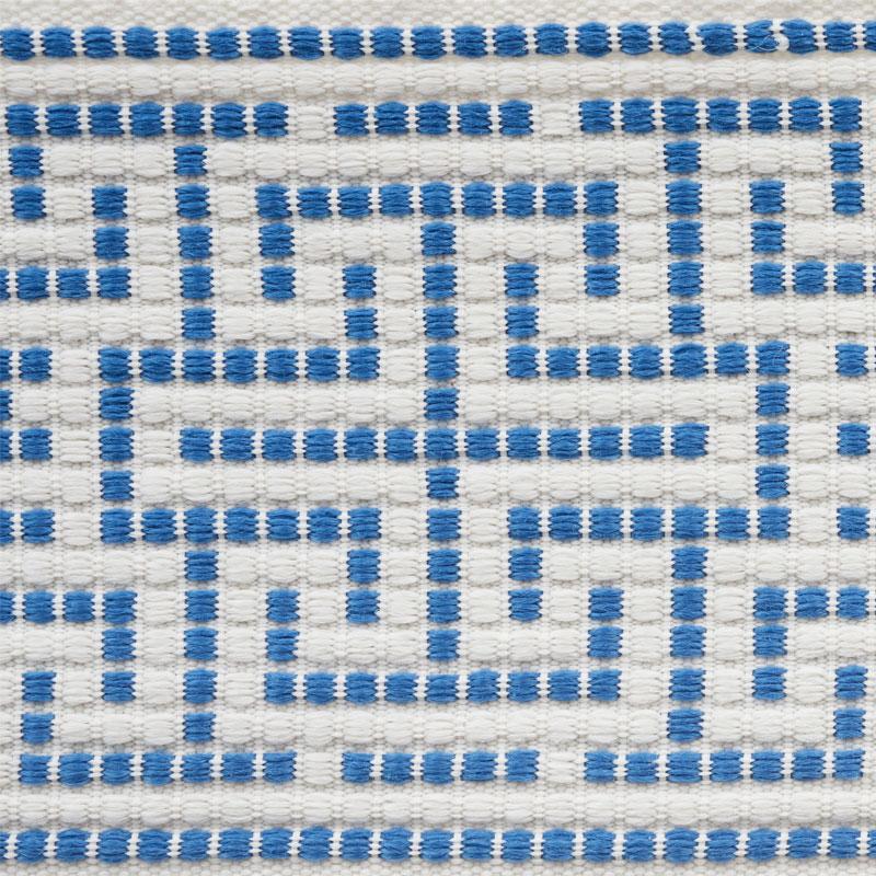 Schumacher Blue Maze Tape Indoor/Outdoor