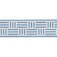 Schumacher Blue Brickell Tape Indoor/Outdoor