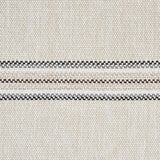 Schumacher Garden Stripe Indoor/Outdoor Stone Fabric
