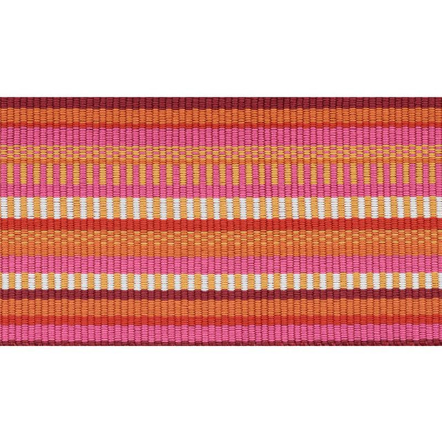 Schumacher Primavera Tape Wide Berry Trim