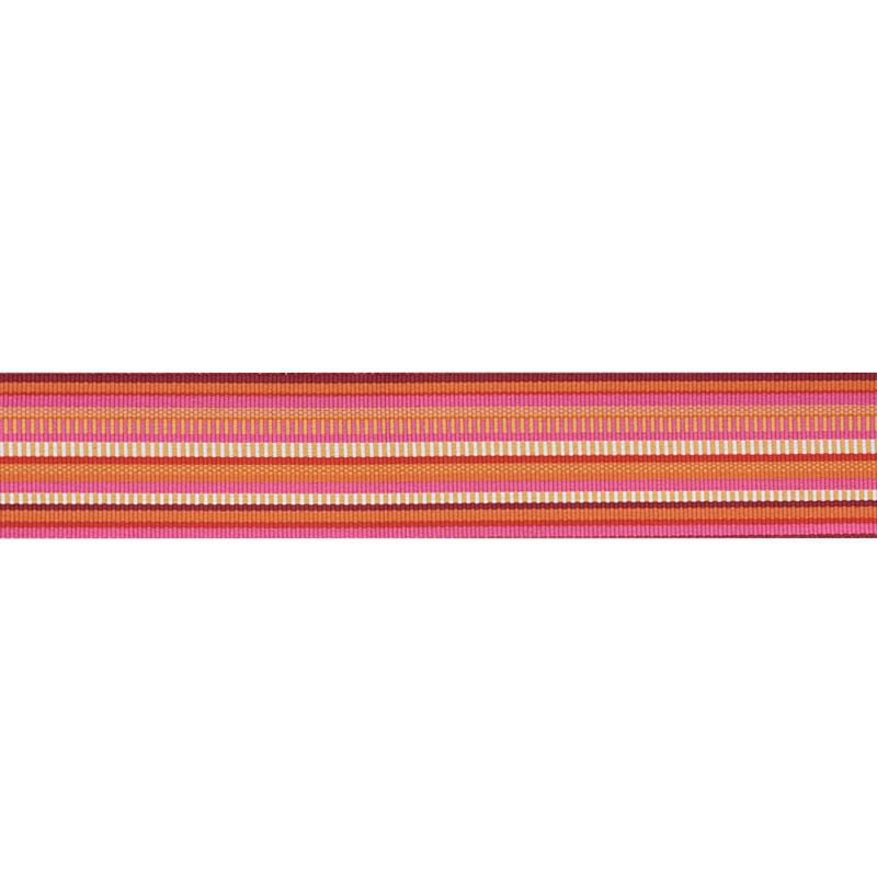 Schumacher Primavera Tape Wide Berry Trim