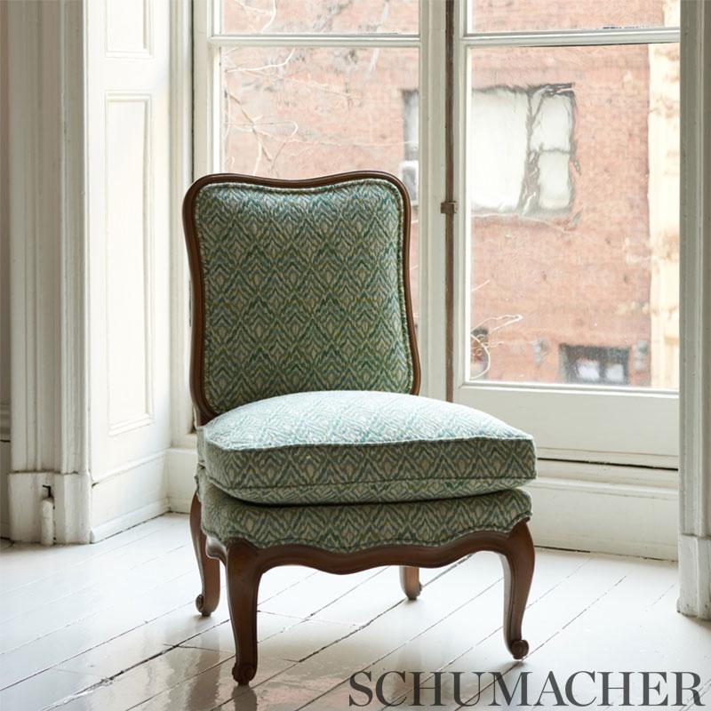 Schumacher Halcyon Lavender Fabric