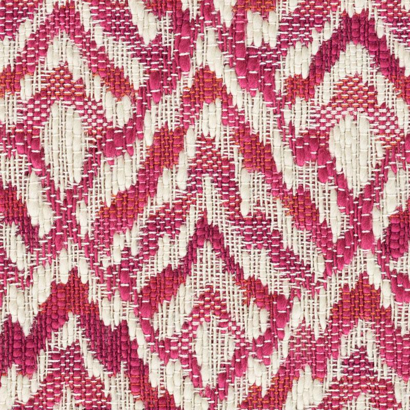 Schumacher Halcyon Fuchsia Fabric