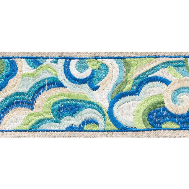 Schumacher Peacock Woodstock Tape