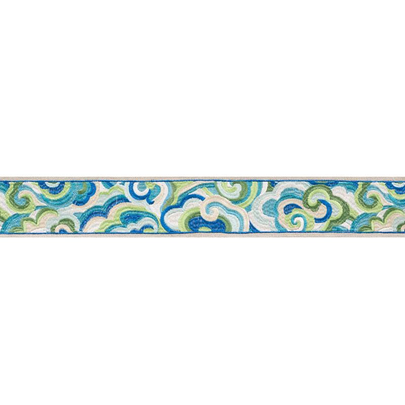 Schumacher Peacock Woodstock Tape