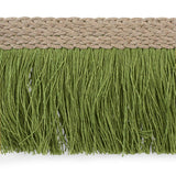 Schumacher Leaf Braided Linen Fringe