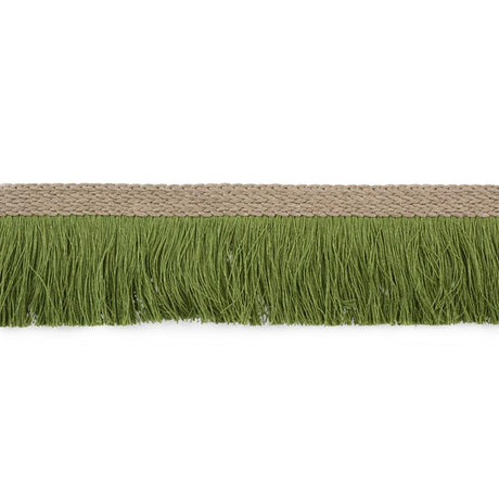 Schumacher Leaf Braided Linen Fringe