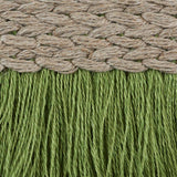 Schumacher Braided Linen Fringe Leaf Trim