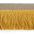 Schumacher Gold Braided Linen Fringe
