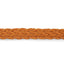Schumacher Orange Braided Linen Tape Narrow
