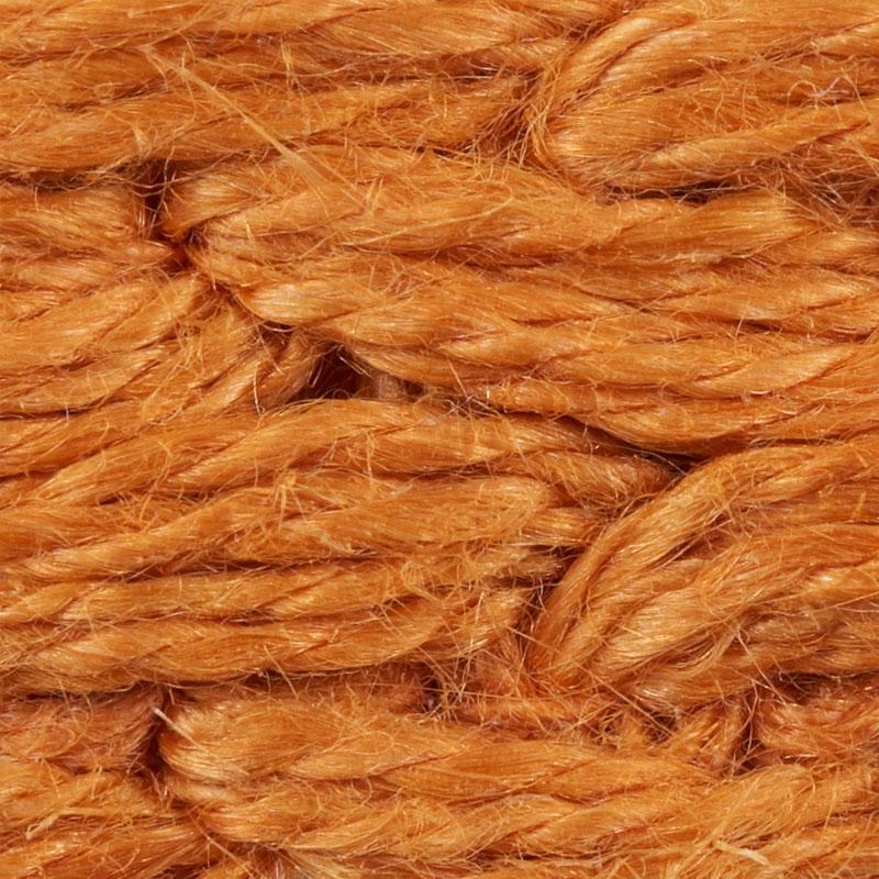 Schumacher Orange Braided Linen Tape Narrow