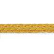 Schumacher Gold Braided Linen Tape Narrow