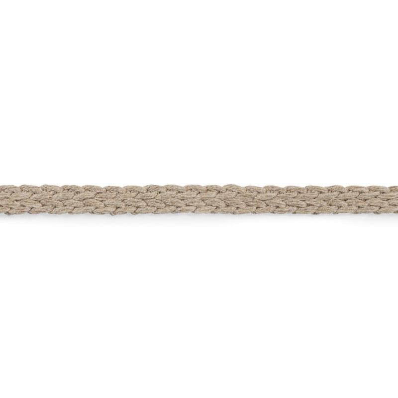 Schumacher Natural Braided Linen Tape Narrow