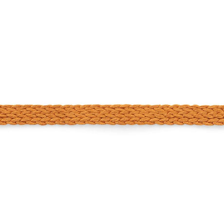 Schumacher Orange Braided Linen Tape Medium