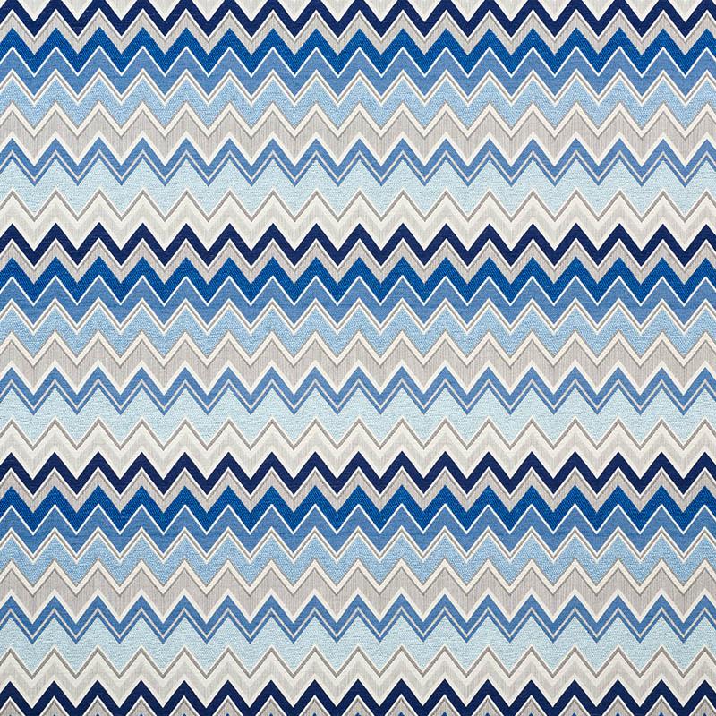 Schumacher Zenyatta Mondatta Ii Blue Fabric