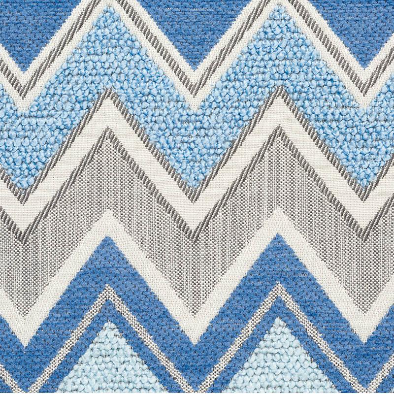 Schumacher Zenyatta Mondatta Ii Blue Fabric – DecoratorsBest