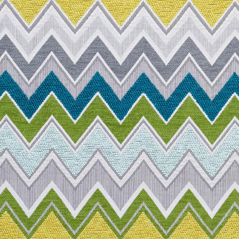 Schumacher Zenyatta Mondatta Ii Viridian Fabric
