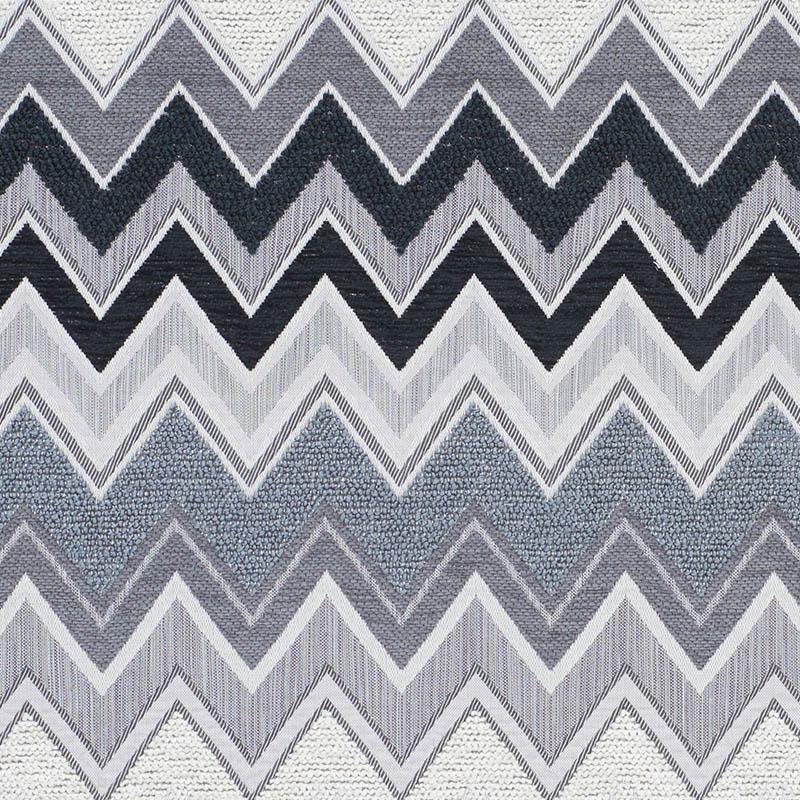 Schumacher Zenyatta Mondatta Ii Charcoal Fabric