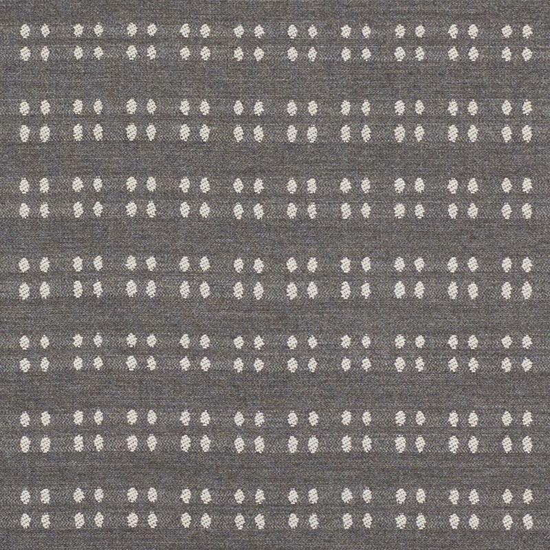 Schumacher Bolsa Indoor/Outdoor Charcoal Fabric