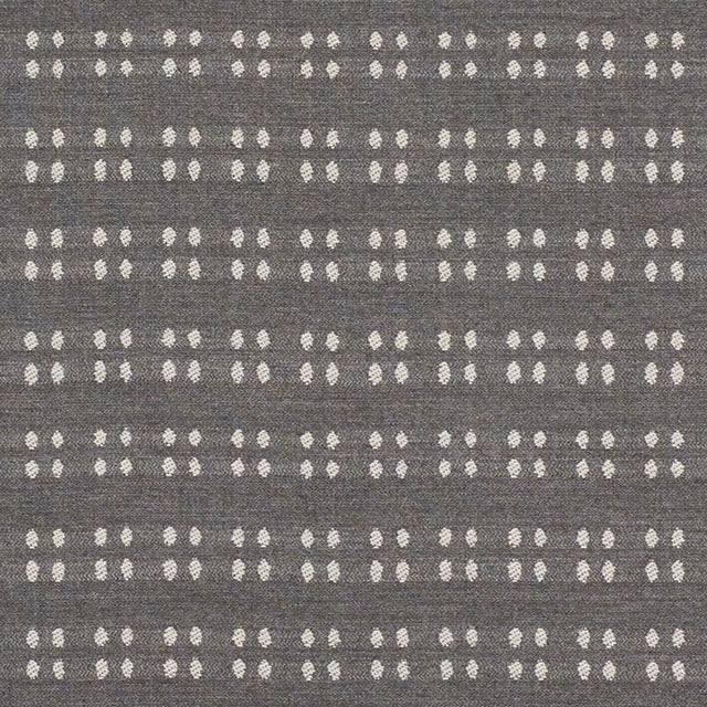 Schumacher Bolsa Indoor/Outdoor Charcoal Fabric
