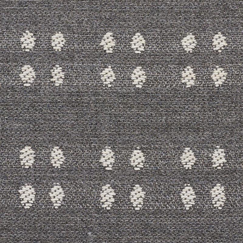 Schumacher Bolsa Indoor/Outdoor Charcoal Fabric